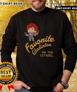 Alt Text: Premium Favorite Gladiaton on the Citadel sweatshirt featuring a stylish design and comfortable fit for everyday wear.