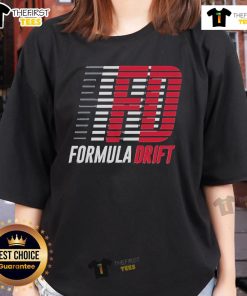 Premium Formula Drift Frame By Frame Ladies Tee showcasing stylish design, perfect for motorsport enthusiasts and casual wear.