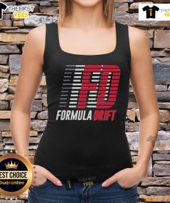 Premium Formula Drift Frame Tank Top featuring a stylish design for motorsport enthusiasts and casual wear.