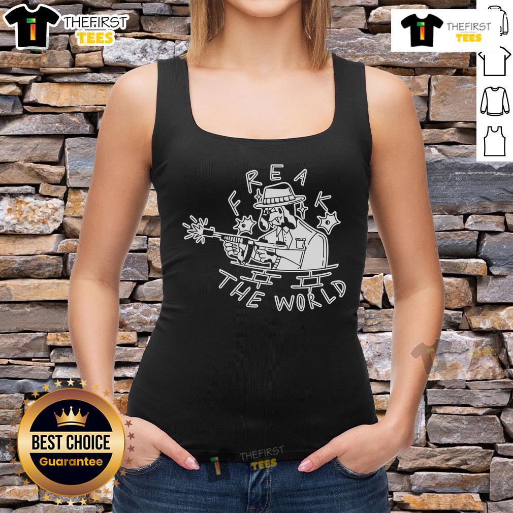 Premium Freak The World Crimeink Tank Top Premium Freak The World Crimeink Tank Top featuring bold graphic design and comfortable fit, perfect for casual wear.