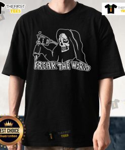 Alt Text: Premium Freak The World Tedovanie T-Shirt featuring a stylish design and vibrant colors, perfect for casual wear.