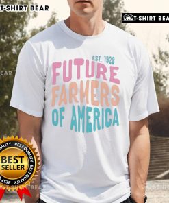 Premium Future Farmers Of America Est 1928 T-Shirt showcasing FFA logo and vibrant design for agriculture enthusiasts.