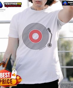 Premium Global Citizen Festival Turntable T-Shirt featuring vibrant design, perfect for music lovers and festival-goers.