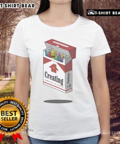 Premium Glowhouse Addicting Creating Cigarettes Ladies Tee in stylish design, perfect for casual wear and fashion enthusiasts.