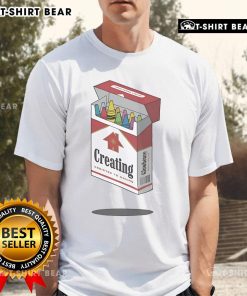 Premium Glowhouse Addicting Creating Cigarettes T-Shirt featuring a unique design and vibrant colors for casual wear.