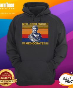 Vintage Premium Herodotus Meh Good Enough Mediocrates Hoodie featuring classic design and comfortable fit.