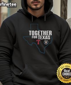 Premium Houston Astros and Texas Rangers hoodie, perfect for Texas sports fans, showcasing team logos and vibrant colors.