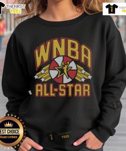 Alt Text: Premium Indiana WNBA All-Star Game 2025 sweatshirt featuring vibrant team colors and stylish design.