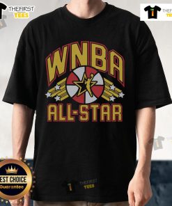 Premium Indiana WNBA All Star Game 2025 T-Shirt featuring vibrant team colors and stylish design for fans.
