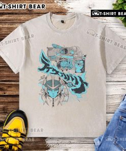 Premium Interstellar Voyage washed t-shirt featuring a cosmic design and soft fabric, perfect for space enthusiasts.