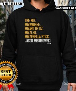 Premium Jacob Misiorowski nicknames hoodie featuring stylish design and comfortable fit, perfect for fans and casual wear.