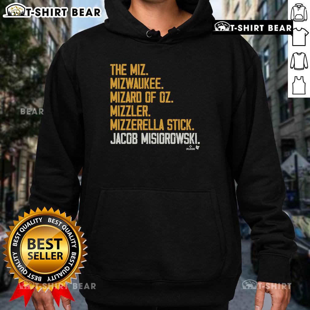 Premium Jacob Misiorowski Nicknames Hoodie Premium Jacob Misiorowski nicknames hoodie featuring stylish design and comfortable fit, perfect for fans and casual wear.