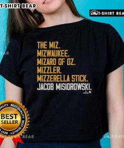 Premium Jacob Misiorowski nicknames ladies tee featuring a stylish design, perfect for fans and casual wear.
