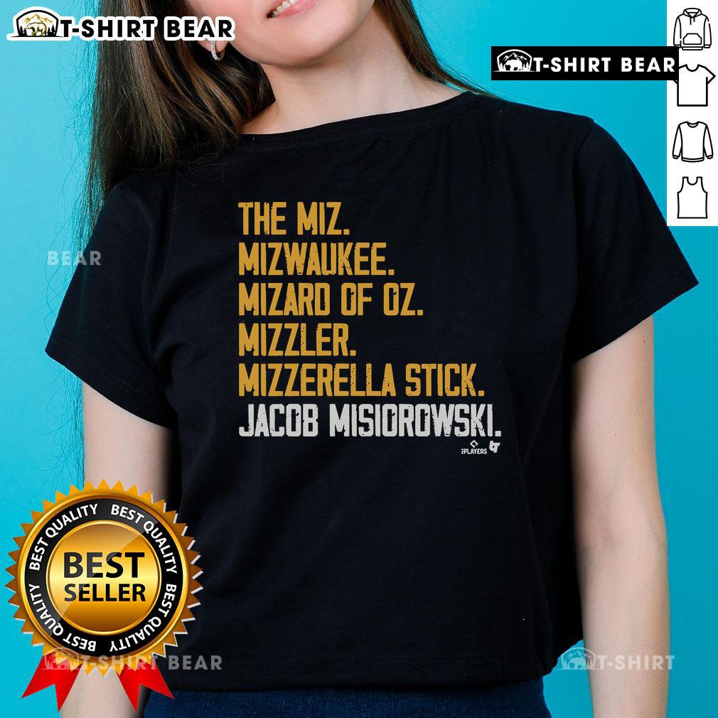 Premium Jacob Misiorowski Nicknames Ladies Tee Premium Jacob Misiorowski nicknames ladies tee featuring a stylish design, perfect for fans and casual wear.