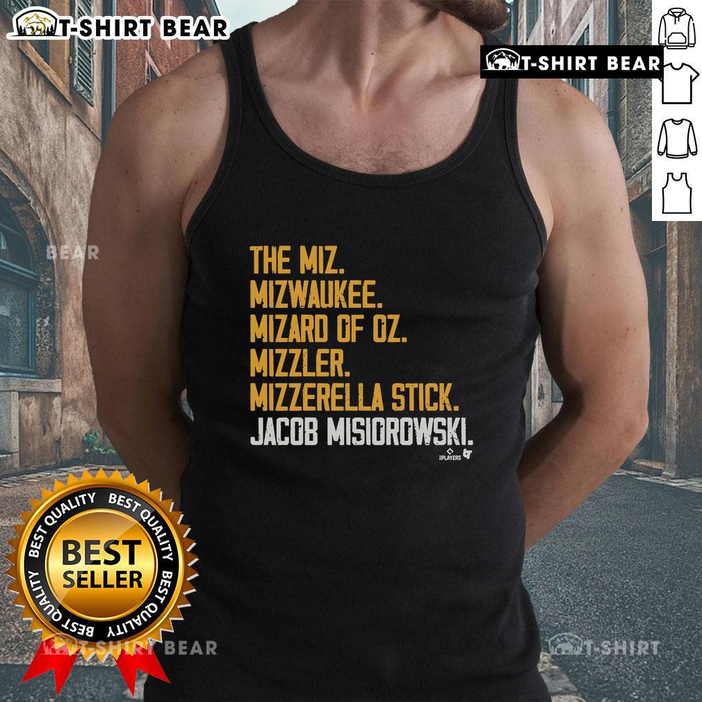 Premium Jacob Misiorowski Nicknames Tank Top Premium Jacob Misiorowski nicknames tank top featuring bold graphics, perfect for baseball fans and casual wear.