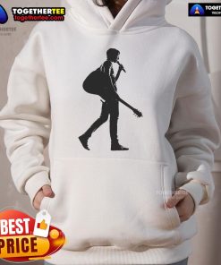 Alt Text: Premium James Blunt Silhouette Hoodie featuring a stylish design and comfortable fit for music fans.