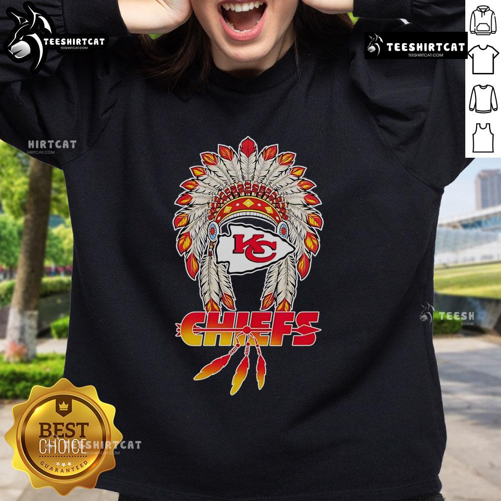 Premium Kansas City Chiefs X Native American 2025 Baseball Sweatshirt Premium Kansas City Chiefs X Native American 2025 baseball sweatshirt featuring vibrant team colors and unique design.