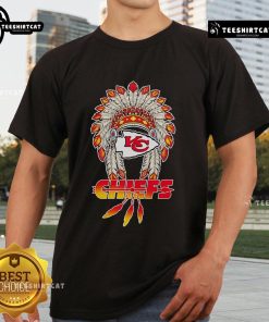 Premium Kansas City Chiefs X Native American 2025 baseball t-shirt featuring vibrant team colors and unique design.