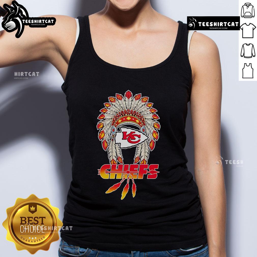 Premium Kansas City Chiefs X Native American 2025 Baseball Tank Top Premium Kansas City Chiefs X Native American 2025 baseball tank top featuring vibrant team colors and stylish design.