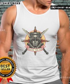 Premium Mark of the Sunborn Praise the Sun tank top featuring a vibrant sun design, perfect for summer style.