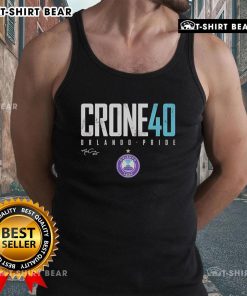 Premium McKinley Crone 40 Orlando Pride Elite Signature Tank Top featuring vibrant colors and stylish design for fans.