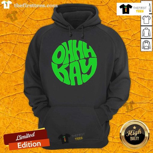 Premium Ohhhkay Logo Hoodie featuring a stylish design, perfect for casual wear and showcasing modern street fashion.