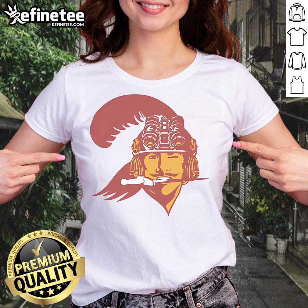 Premium Otx Bucs Ladies Tee Premium OTX Bucs Ladies Tee featuring a stylish design and comfortable fit for female fans of the Buccaneers.