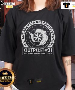 Premium Outpost 31 National Science Institute ladies tee featuring a stylish design and comfortable fit for women.