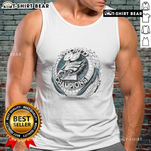 Premium Philadelphia Eagles Ring Super Bowl LIX 2025 tank top featuring bold team graphics and comfortable fit.