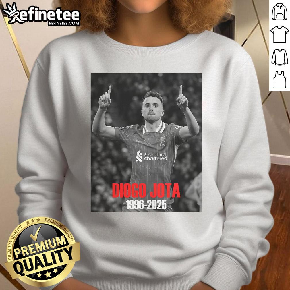 Premium R.I.P Diogo Jota Sweatshirt Premium R.I.P Diogo Jota sweatshirt featuring a stylish design, perfect for fans and casual wear enthusiasts.