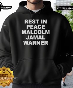Premium Rest In Peace Malcolm Jamal Warner Hoodie featuring stylish design and tribute to the iconic actor.
