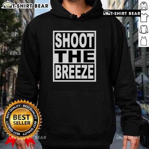 Premium Shoot The Breeze Hoodie in soft fabric, featuring a stylish design perfect for casual wear and comfort.