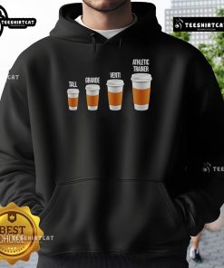 Premium Starbucks tall grande venti athletic trainer hoodie in stylish design, perfect for casual wear and fitness activities.