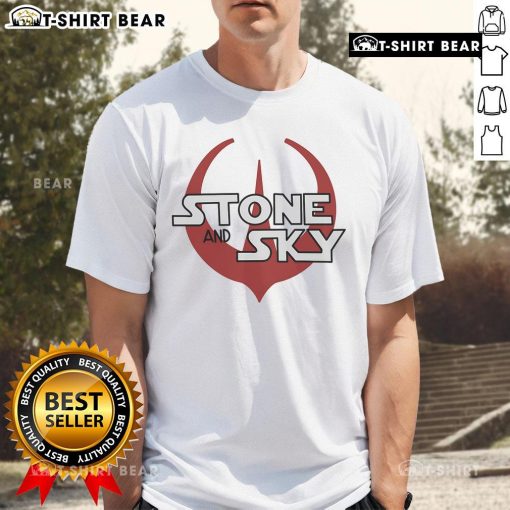 Premium Stone And Sky T-Shirt featuring a stylish design and soft fabric, perfect for casual wear and outdoor adventures.