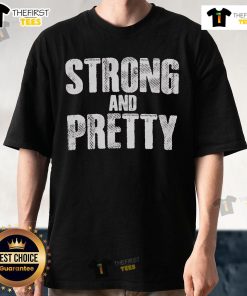 Premium strong and pretty T-shirt featuring a stylish design, perfect for casual outings and comfortable wear.