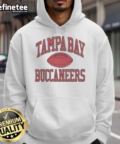 Premium Tampa Bay Buccaneers Gridiron Hoodie featuring team colors and logo, perfect for game day and fan wear.