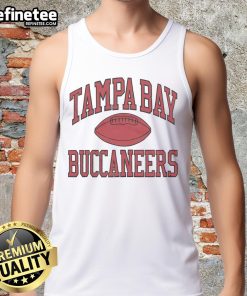 Premium Tampa Bay Buccaneers Gridiron Tank Top in team colors, perfect for game day and sports enthusiasts.