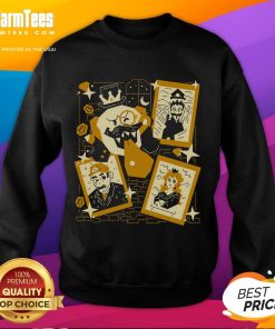 Premium Tasteful Afterlife Super Mario King Boo Painting Art Sweatshirt featuring vibrant graphics of King Boo.