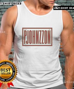 Premium Terrazzo Pjohnzzon Tank Top featuring a stylish terrazzo pattern in vibrant colors, perfect for summer wear.
