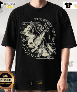Alt Text: Premium The Story So Far Skull Panther T-Shirt featuring a striking graphic design of a skull and panther.