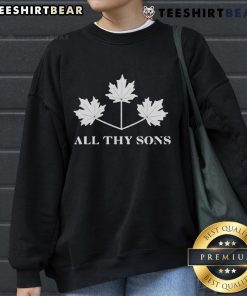 Premium Toronto Maple Leafs All Thy Sons Sweatshirt in vibrant colors, perfect for fans and cozy wear.