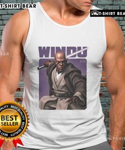 Premium Windu Dirty Star Wars Tank Top featuring a bold graphic design for fans of the iconic sci-fi franchise.