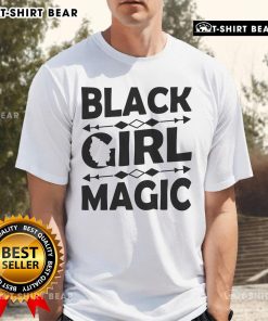 Pretty Black Girl Magic T-Shirt featuring vibrant graphic design celebrating empowerment and beauty in Black culture.