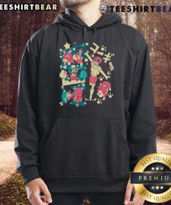 Stylish Pretty Cowboy Bebop Corgi Days Hoodie featuring a playful corgi design, perfect for fans of anime and cozy fashion.