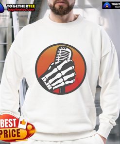 Pretty Dale Jr download skeleton mic sweatshirt featuring a unique design for racing fans and fashion enthusiasts.