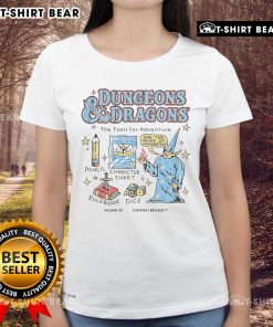 Pretty Dungeons and Dragons Tee for adventure-loving ladies, featuring vibrant graphics and a stylish design.