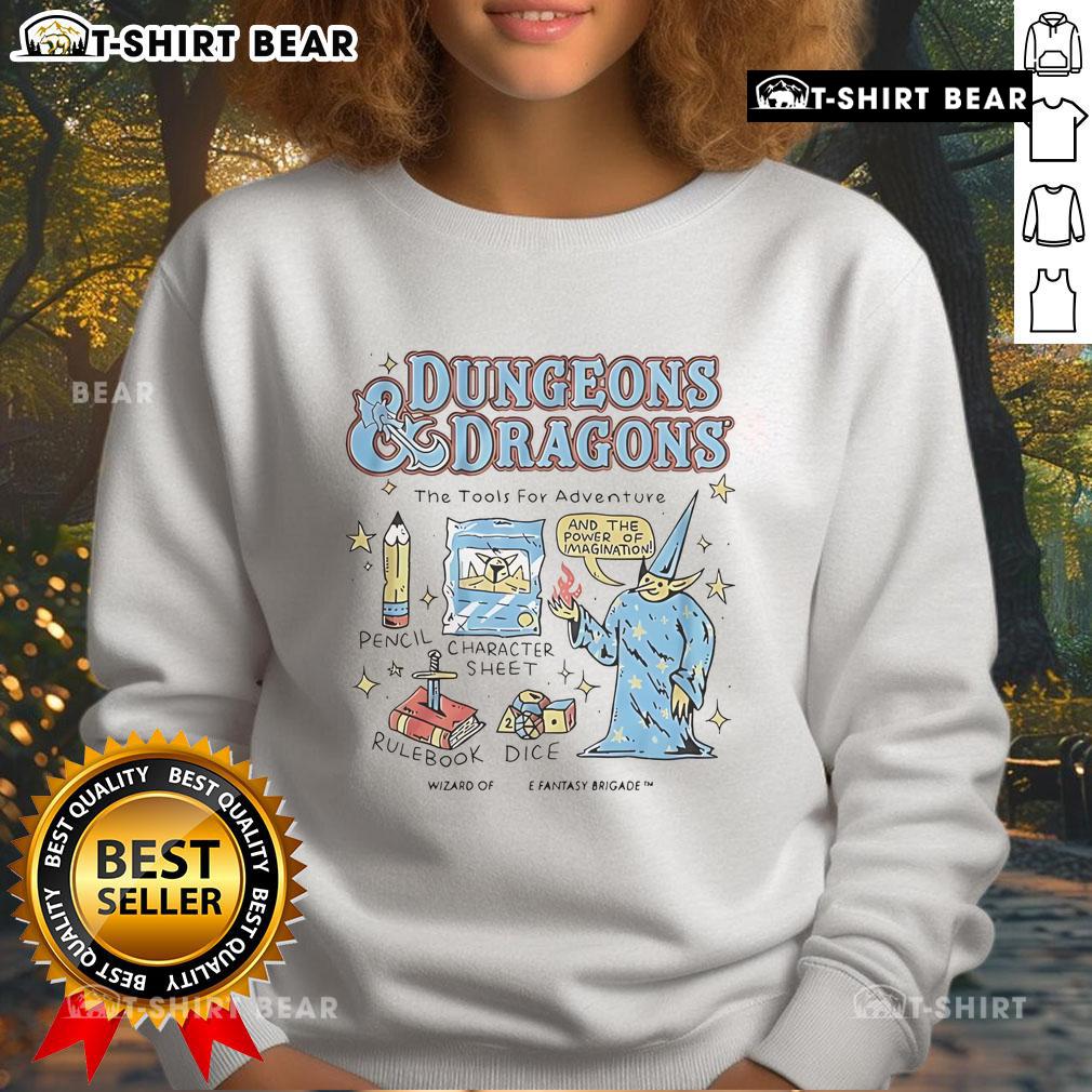 Pretty Dungeons And Dragons The Tools For Adventure Sweatshirt Cozy sweatshirt featuring Dungeons and Dragons tools for adventure, perfect for gamers and fantasy enthusiasts.