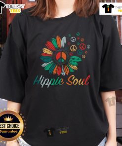 Pretty Happie Soul Ladies Tee featuring a vibrant design, perfect for casual outings and expressing positivity.