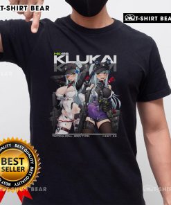 Pretty HK416 Klukai Girl's Frontline 2 Exilium T-Shirt featuring vibrant artwork and stylish design for fans.