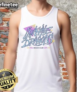 Pretty Imagine Dragons Beach Club tank top featuring vibrant colors and a stylish design perfect for summer outings.